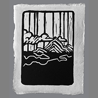 'Sea, Land, Sky'  •  Galiano Relief 2022 group print  Theme 'What Bugs Me'